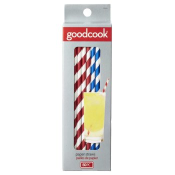 Goodcook 25003 Straw, 9 in L, Paper