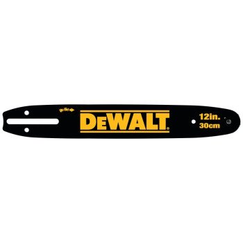 DEWALT DWZCSB12 Chainsaw Bar, 12 in L Bar, 0.043 in, 3/8 in TPI/Pitch, For: DCCS620 12 in Cordless 20 V MAX Chainsaws