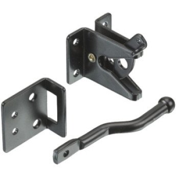 3012FBR BLACK GATE LATCH      