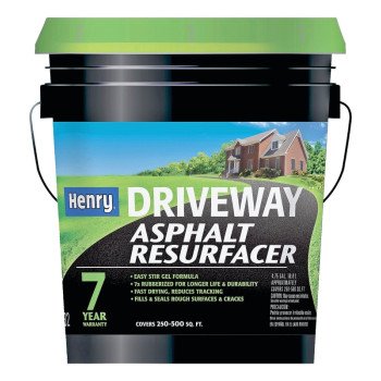 Henry HE532 Series HE532410 Driveway Resurfacer, Liquid, Black, Slight, 5 gal Pail