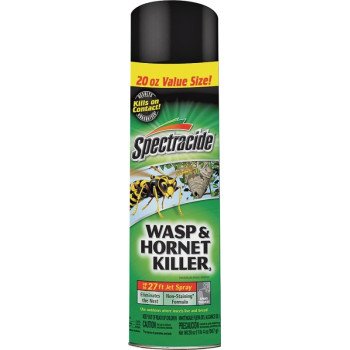 Spectracide HG-97221 Wasp and Hornet Killer, Liquid, Parathyroid, Solvent, 18.5 oz Aerosol Can