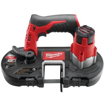 Milwaukee 2429-20 Band Saw, Tool Only, 12 V Battery, 27 in L Blade, 1/2 in W Blade, 1-5/8 in Cutting Capacity