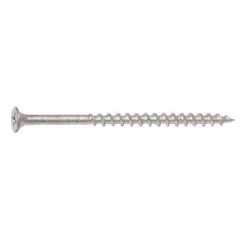 Midwest Fastener 07912 Deck Screw, #8-8 Thread, 3 in L, Coarse Thread, Bugle Head, Phillips Drive, Steel, Dacrotized