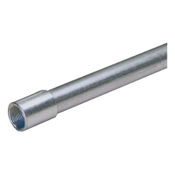 Columbia-MBF 734637 Conduit, 1 in, 10 ft L, Steel, Galvanized