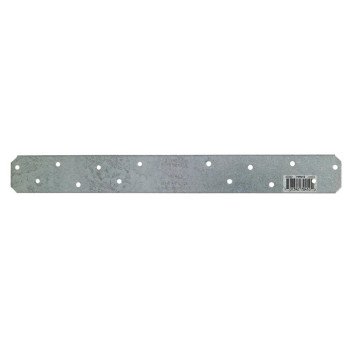 Simpson Strong-Tie HRS HRS12 Strap Tie, 12 in L, 1-3/8 in W, Steel, Galvanized, Fastening Method: Nail