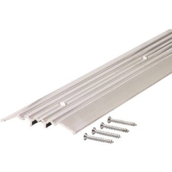 M-D 11502 Top Threshold, 36 in L, 4 in W, Aluminum