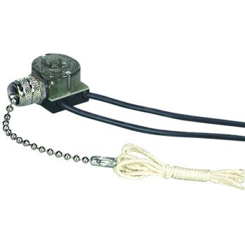 Eaton Wiring Devices BP458NP-SP Canopy Switch with Bell End, Lead Wire Terminal, 1/3/6 A, 125/250 V