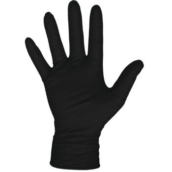 1UH0006BL GLOVE NITRILE BLK LG