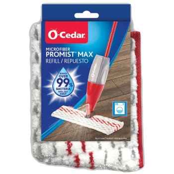 O-Cedar ProMist MAX 173579 Mop Refill, Microfiber, White