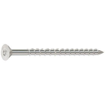 Simpson Strong-Tie S08200DB1 Screw, #8 Thread, 2 in L, Coarse Thread, Bugle Head, Square Drive, Type-17 Point