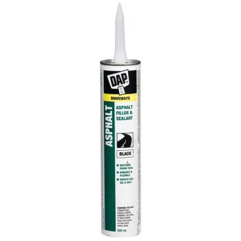 DAP 70998 Filler and Sealer, Paste, Black, Strong Solvent, 300 mL