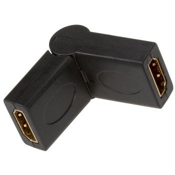 Zenith VA3001HDEX Coupler/Connector, Female Connector, Gold, Black