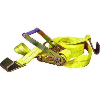 Keeper 04627 Tie-Down, 2 in W, 30 ft L, 3333 lb, Hook End Fitting