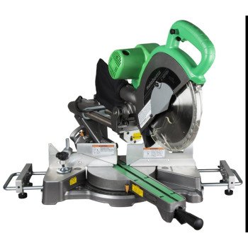 Metabo HPT C10FSH Miter Saw, 10 in Dia Blade, 3800 rpm Speed, 57 deg Max Miter Angle, 45 deg Max Bevel Angle