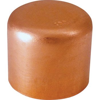 Elkhart Products 30636 Tube Cap, 1-1/2 in, Sweat, Wrot Copper