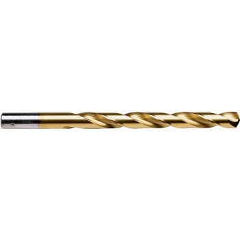 Irwin 63930 Jobber Drill Bit, 15/32 in Dia, 5-3/4 in OAL, Spiral Flute, 2-Flute, 15/32 in Dia Shank, Straight Shank