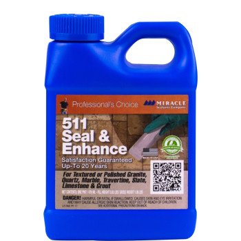 Miracle Sealants 511 Series SEENPT6 Seal and Enhance, 1 pt, Liquid, Solvent-Like