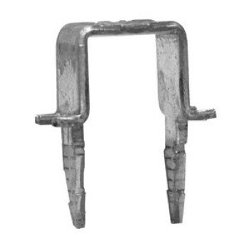 Hubbell TES2R50 Cable Staple, Galvanized Steel, 50/PK