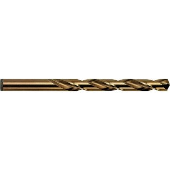 Irwin 63112ZR Jobber Drill Bit, 3/16 in Dia, 3-1/2 in OAL, Spiral Flute, 3/16 in Dia Shank, Cylinder Shank