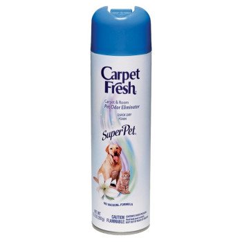 Carpet Fresh 280129 Deodorizers, Pleasant, 10.5 oz Aerosol Can, Foam, Clear