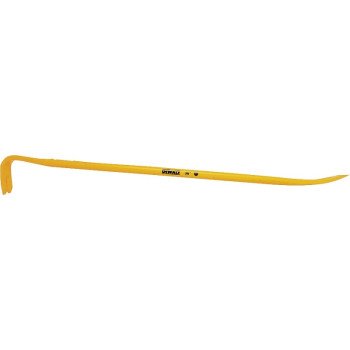 DEWALT DWHT55131 Wrecking Bar, 36 in L, Beveled Tip, Steel, Yellow