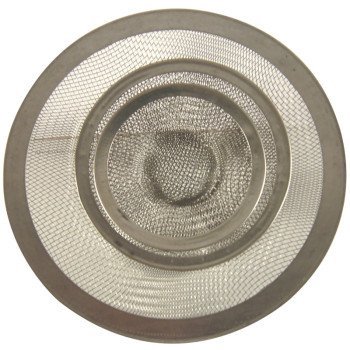 Danco 88886 Mesh Strainer, Stainless Steel, For: Bathroom and Laundry/Utility Sinks, Universal Standard Sized Kitchen