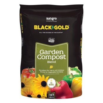 Black Gold Sunshine 1411602 1 CFL P Garden Compost, 1 cu-ft Coverage Area, 30 lb Bag