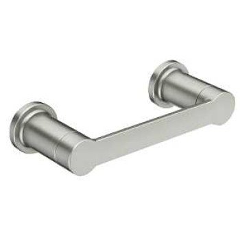 Moen Rinza Y1108BN Pivoting Paper Holder, Zinc, Brushed Nickel, Wall Mounting