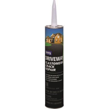 Henry HE308 Series HE308004 Driveway Crack Repair, Liquid, Black, Slight, 10.1 oz Cartridge