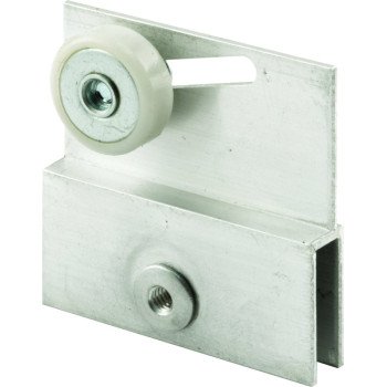Prime-Line M 6054 Shower Door Top Bracket, Aluminum, Chrome, For: Frameless Shower Doors