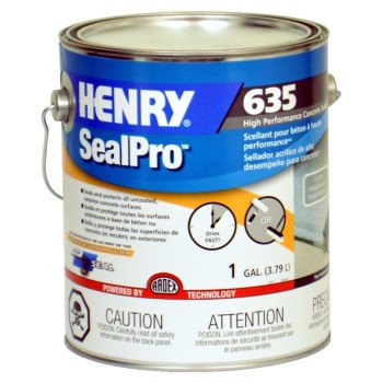 Henry 16376 Concrete Sealant, Liquid, Clear, 1 gal, Can