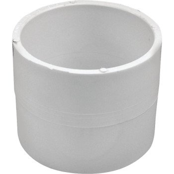 Canplas 193003R Repair Coupling, 3 in, Hub, PVC, White