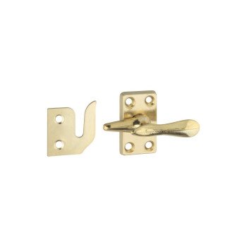 National Hardware V1978 Series N216-127 Casement Fastener, Solid Brass, Solid Brass