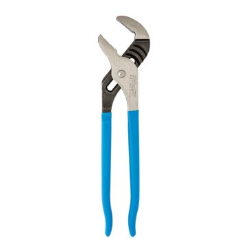 Channellock SpeedGrip Series 440X Tongue and Groove Plier, 12.05 in OAL, 2.32 in Jaw, Non-Slip Adjustment, Blue Handle