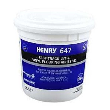 Henry 647 PlumPro 32080 Floor Adhesive, Paste, Mild, Purple, 1 gal Pail