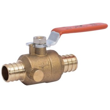 SharkBite 24613LFA Ball Valve, 3/4 in Connection, Brass Body