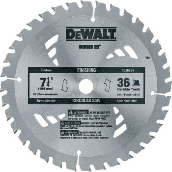 DW3576B10 BLADE CIRC 7-1/4 36T