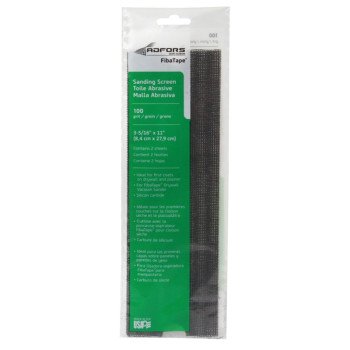 Adfors FDW6642-U Sanding Screen, 11 in L, 3-5/16 in W, 150 Grit, Fine, Silicone Carbide Abrasive