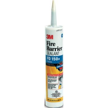 3M FD 150+ Blue Fire Barrier Sealant, Blue, 40 to 122 deg F, 10.1 oz Cartridge