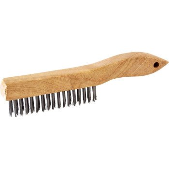 ProSource WB00416S Wire Brush, Metallic Bristle, 3/4 in W Brush, 10-7/8 in OAL