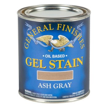 AQT STAIN GEL INTR ASH GRY 1QT