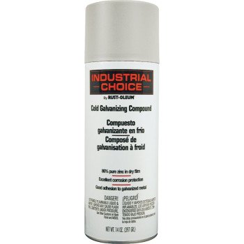 Rust-Oleum 1685830 Galvanizing Compound Paint, Cold Galvanized, 14 oz