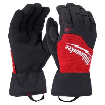 Milwaukee 48-73-0032 Insulated Performance Gloves, Men's, L, 11 in L, Reinforced Thumb, Elasticated Cuff, Black