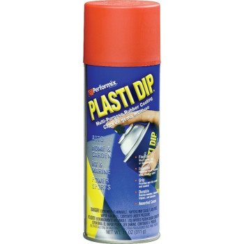 Plasti Dip 11201-6 Rubberized Spray Coating, Red, 11 oz, Can