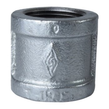 ProSource 21-1/2G Pipe Coupling, 1/2 in, Threaded, Malleable Steel, SCH 40 Schedule, 300 psi Pressure