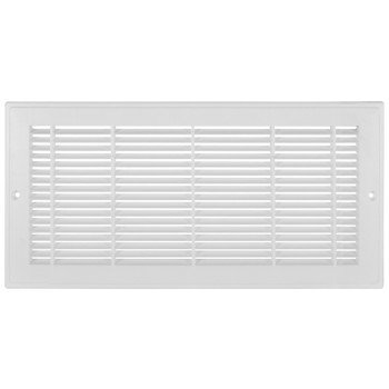 Imperial RG3012 Sidewall Grille, 19-1/4 in L, 7-1/4 in W, Polystyrene, White