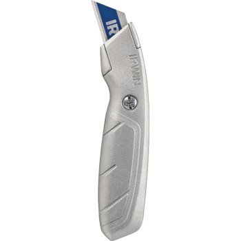 Irwin 2081101 Utility Knife, 1/2 in L Blade, 1-1/2 in W Blade, Bi-Metal Blade, Ergonomic Handle