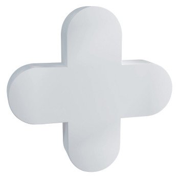 QEP 10005 Tile Spacer, 1/4 in L, Plastic, White