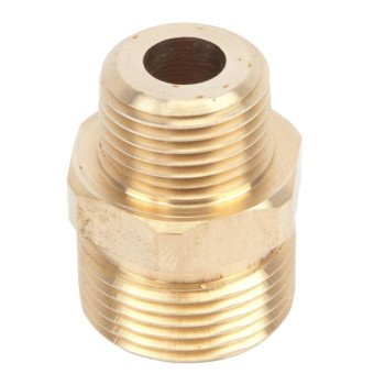 Forney 75117 Screw Nipple, M22 x 3/8 in Connection, Male x MNPT