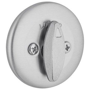 DEADBOLT SNGL CYL SATIN CHROME